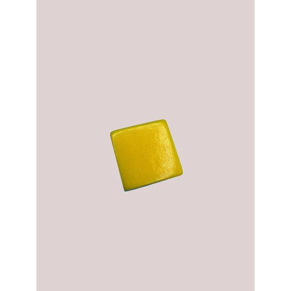 Pictionary Replacement YELLOW DICE Vintage 1985